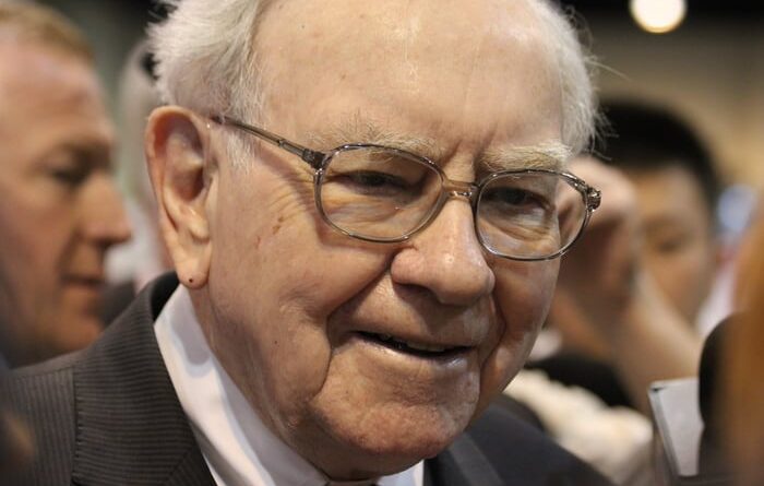 Warren Buffett at the conference.